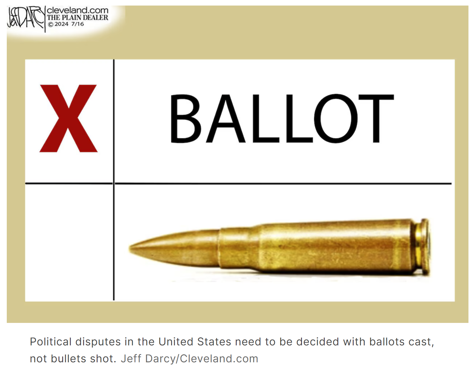Bullet X Ballot | Mind Over Media